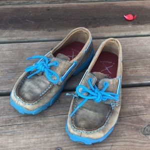 Twisted X loafers / boat shoes